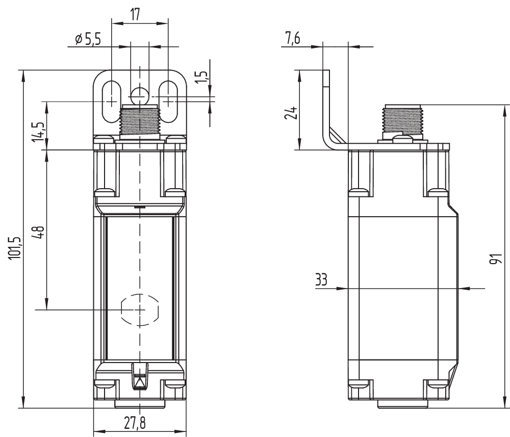 Cветовой барьер безопасности Schmersal SLB440-ER-2-ST