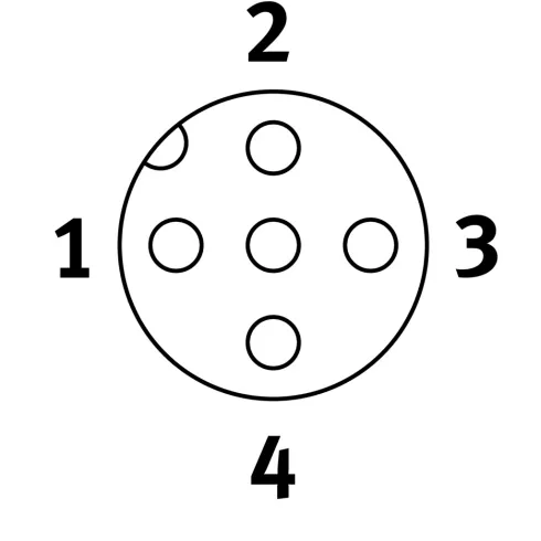 Соединительный кабель Festo NEBB-M12W5-P-5-LE4