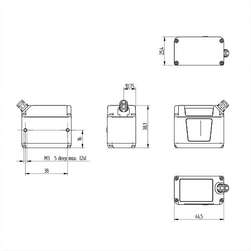 Сканер штрих-кодов Wenglor C5KC004