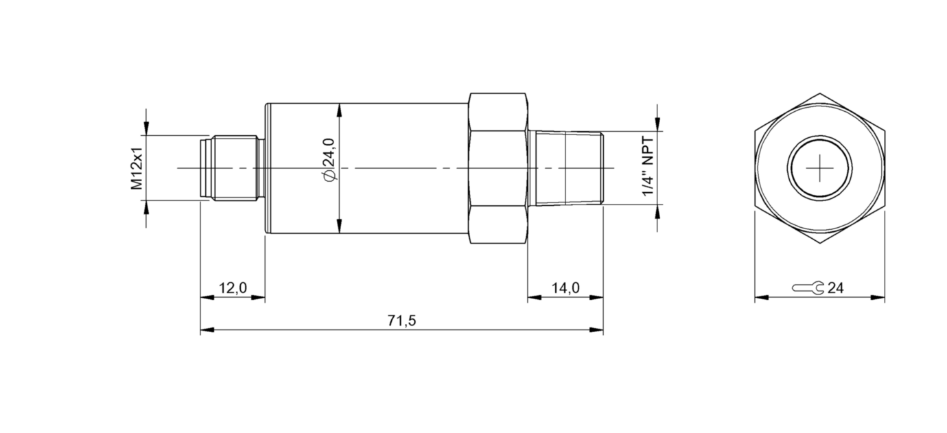 Датчик давления Balluff BSP B100-FV004-D06S1A-S4