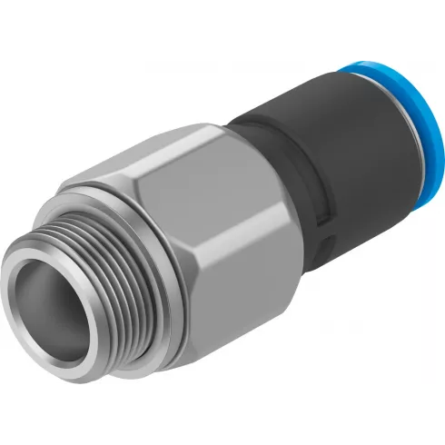 Штуцер цанговый поворотный Festo QSR-G1/8-8