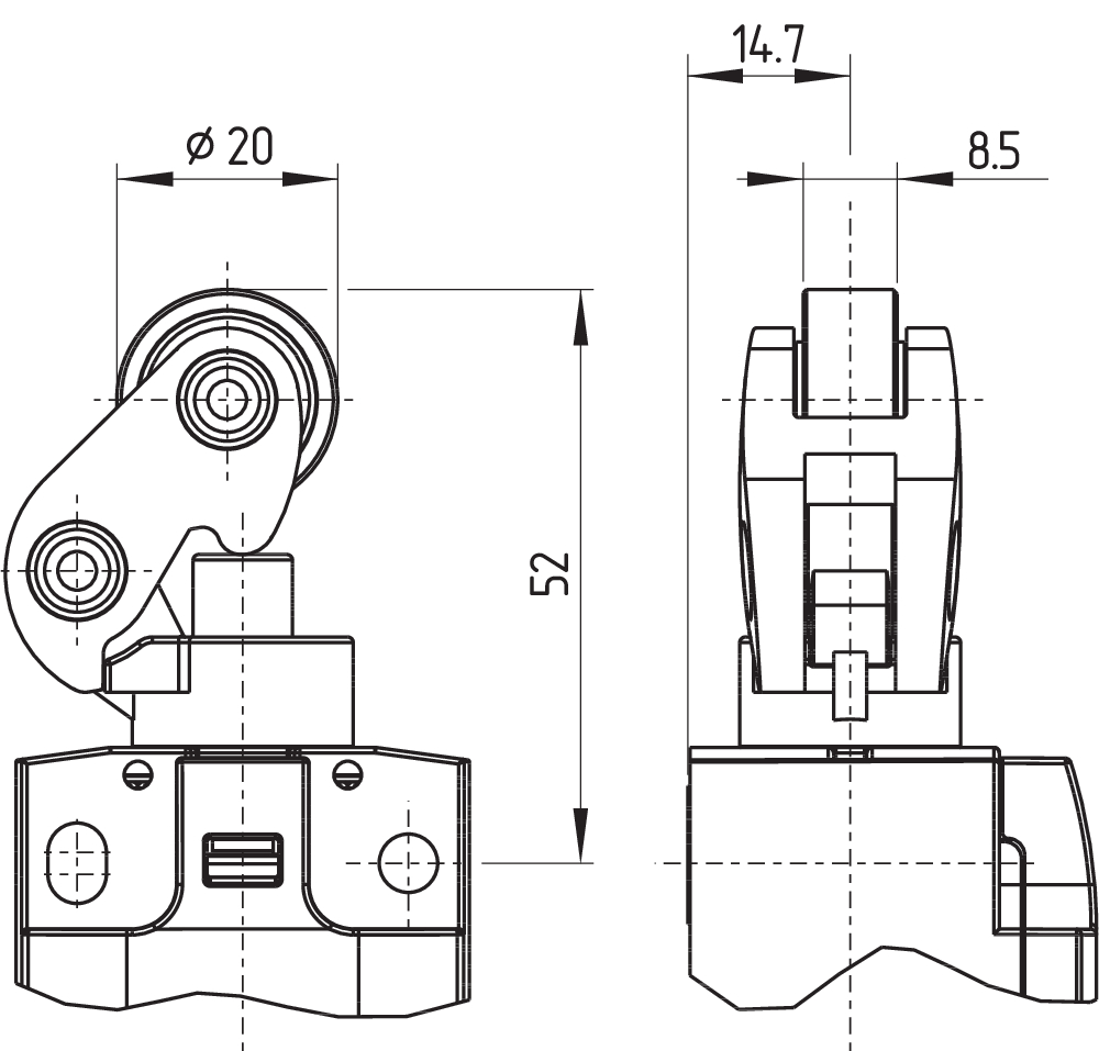 Kонцевой выключатель безопасности Schmersal PS316-Z11-K370