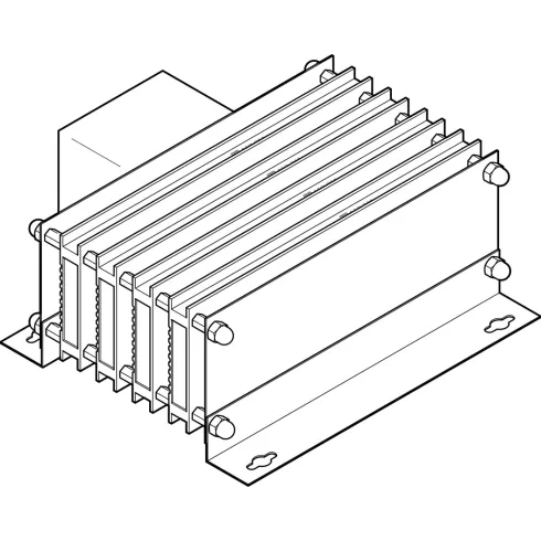 Тормозящий резистор Festo CACR-KL2-40-W2000