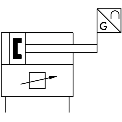 Линейный привод Festo DFPI-200-ND2P-C1V-NB3P-A