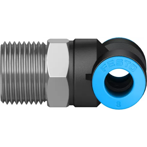 Тройник цанговый с резьбой переходной Festo QST-3/8-8