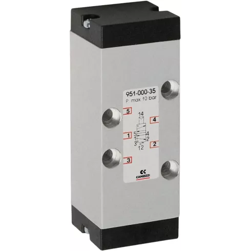 Распределитель с электромагнитным управлением Camozzi 954-F5A-33