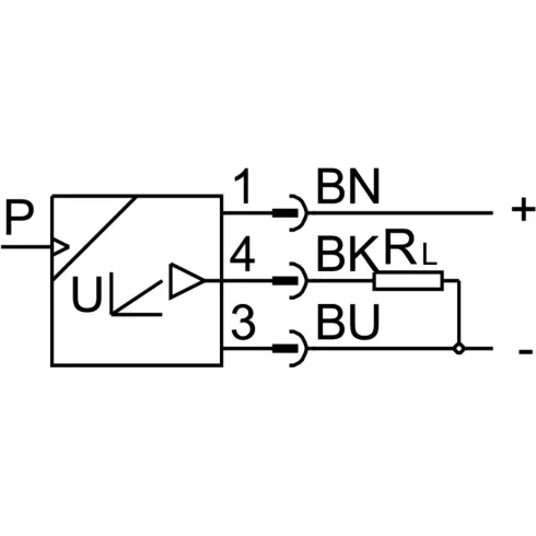 Датчик давления Festo SPTW-P100R-G14-VD-M12