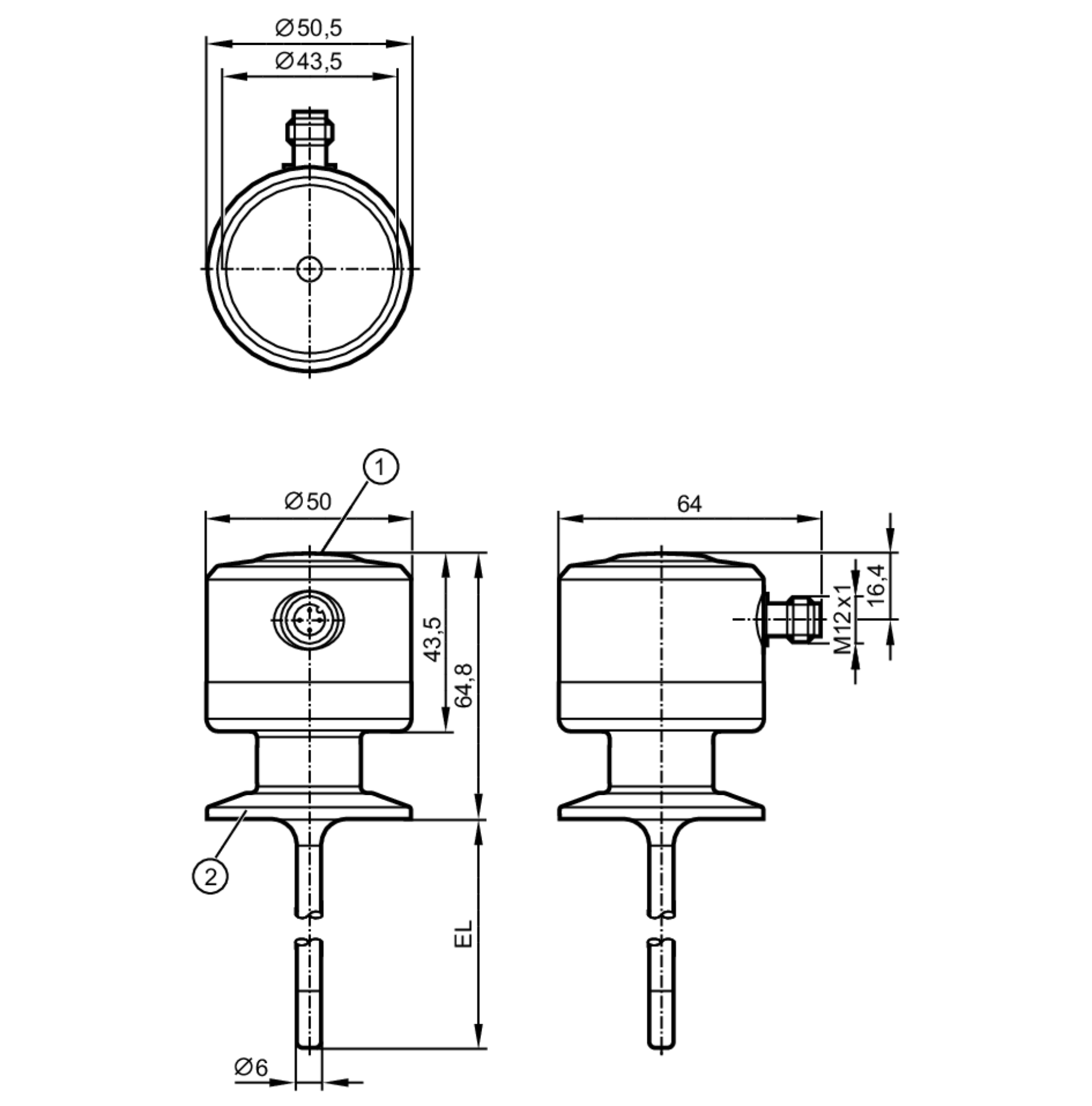 Датчик температуры IFM Electronic TCC831